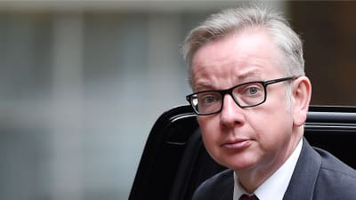 Storbritanniens justitieminister Michael Gove 27.6.2016