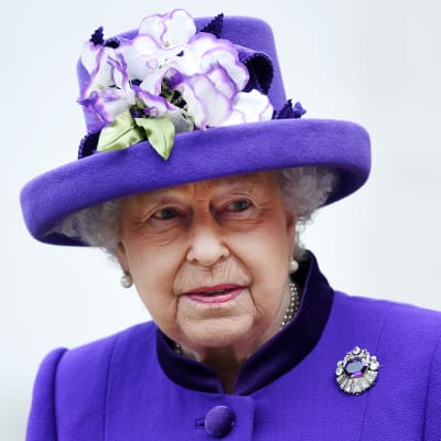 Storbritanniens drottning Elizabeth II efter en gudstjänst i London 24.11.2016