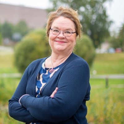 Företagaren och robotikexperten Cristina Andersson.