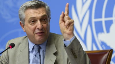 Filippo Grandi, chef för FN:s flyktingkommissariat UNHCR.