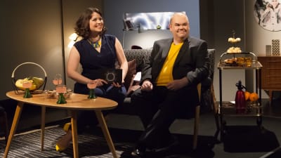 Eva Frantz och Johan Lindroos är De Eurovisa.
