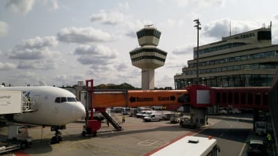 Kontrolltornet på flygplatsen Berlin-Tegel