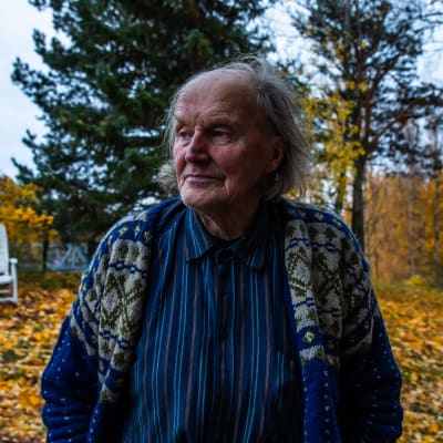 Aulis Junes kotinsa edustalla Töölönlahdella.
