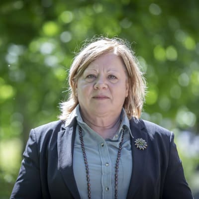 Luodon kunnanjohtaja Gun Kaptens.