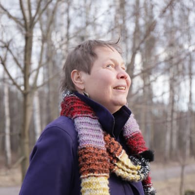 Tania Söderman är synskadad