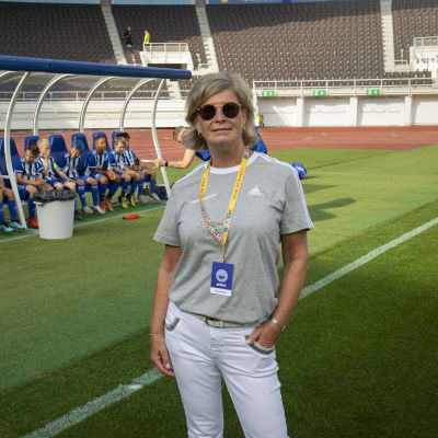 Kirsi Kavanne Helsinki Cupissa. 