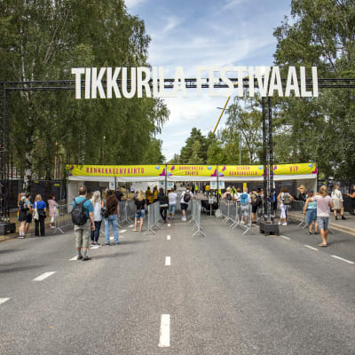 Tikkurila festivaaleilla. 