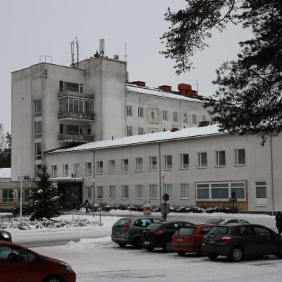 Pohjois-Kymen sairaala Kouvolan Kuusankoskella.