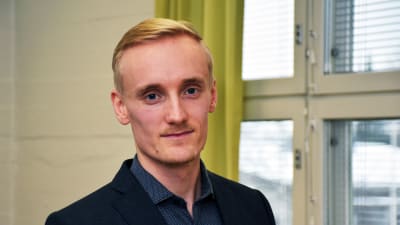 Närbild på Albert Weckman.