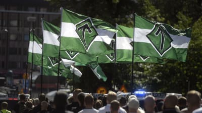 Nordiska motståndsrörelsens marsch i Åbo