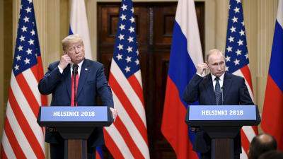Trump och Putin - Presskonferens
