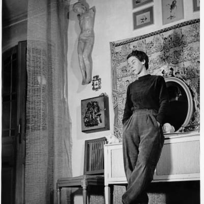tove jansson i ateljén
