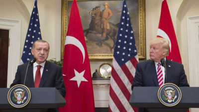 Recep Tayyip Erdogan och Donald Trump