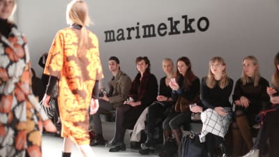 Marimekko presenterade höst och vintermodet 2016 i Paris