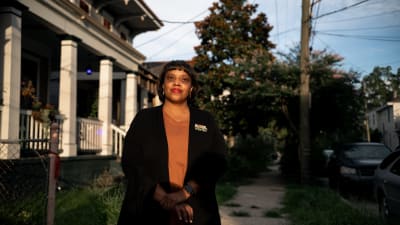 Bostadsexperten Andreanecia Morris leder bostadsorganisationen Housing Nola i New Orleans.