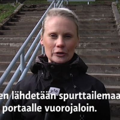 Yle Uutiset Kaakkois-Suomi: Porrastreeni vahvistaa jalkoja ja lisää kimmoisuutta
