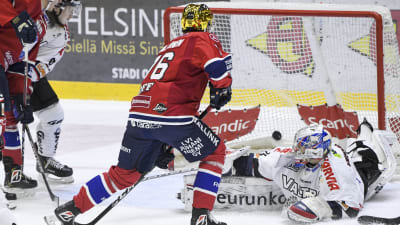 Jere Sallinen gör 2-0 till HIFK