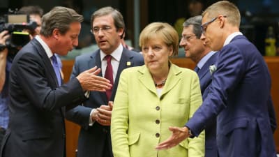 EU-ledare samlade för toppmöte i Bryssel.