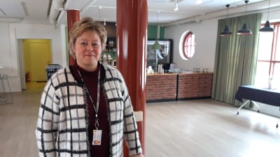 Stadsdirektör Stina Mattila i Karleby.