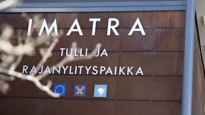 Imatra gränskontrollstation.