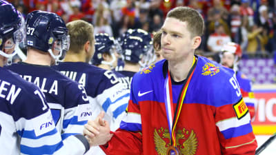 Ryssland och Jegvenij Kuznetsov bättre än Finland i bronsmatchen 2017.