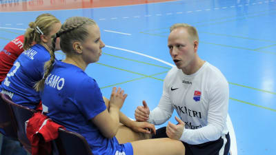 Dickens damlag i en match mot BK-46 våren 2019.