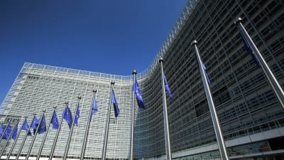 Europeiska kommissionens byggnad i Bryssel.