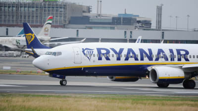 Ryanair flygplan.