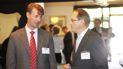 Risto Siilasmaa och Jorma Ollila år 2009.