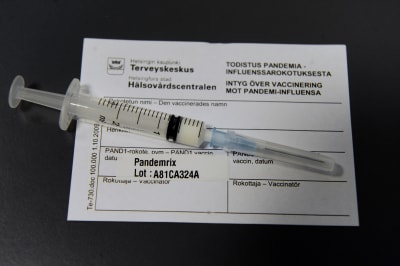 Influensavaccinet Pandemrix.