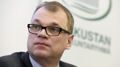 Juha Sipilä i riksdagen den 21 januari 2015
