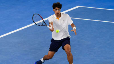 Hyeon Chung slog ut självaste Novak Djokovic.