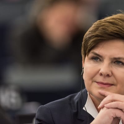 Polens premiärminister,  Beata Szydlo.