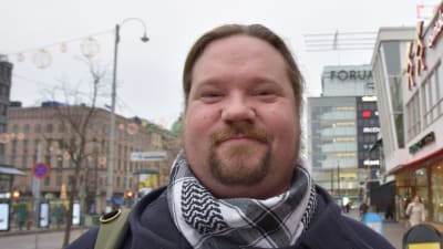 Janne Wass, chefredaktör för Ny Tid