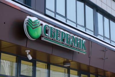 Ryska banken "Sberbank". 