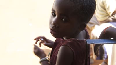 Flyktingbarn från Kongo