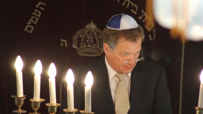President Niinistö talade på 100-årsjubileet
