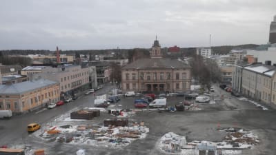 Torget i Jakobstad