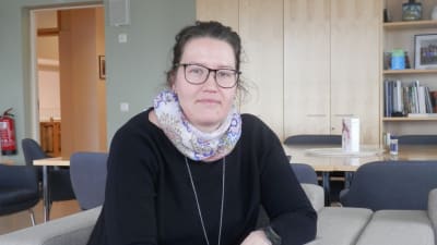 Vicerektor Cecilia Hägglund-Nygård vid gymnasiet i Jakobstad