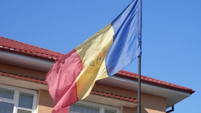 Den moldaviska flaggan