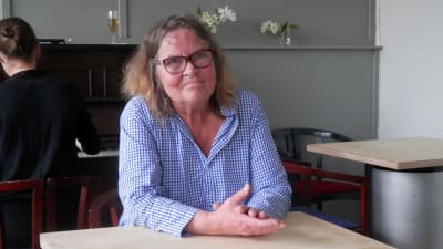 Astrid Nikula från Kulturkiosken i Jakobstad