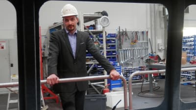 Jens Ahlskog är vd på Kewatec i Karleby