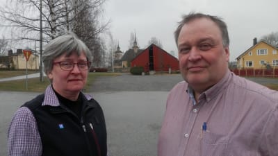 Anita Björklund och Johan Willman i Purmo