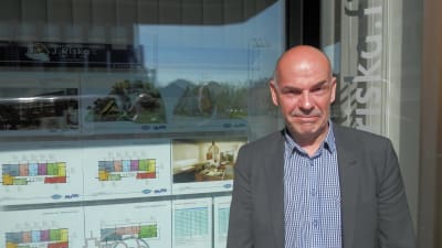 Fastighetsmäklare Jan Riska i Jakobstad