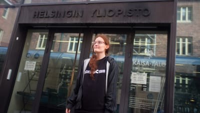 Aino Jauhiainen studerar vid Helsingfors universitet.