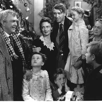 Bild ur den klassiska julfilmen It's a wonderful life. 