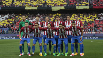 Atletico Madrids lagbild inför kvartsfinalen mot Leicester.