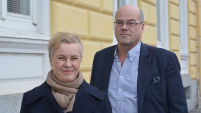 Agneta Evers och Olof Exell