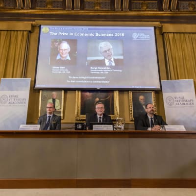 Priset i ekonomisk vetenskap till Alfred Nobels minne kungörs 10.10.2016