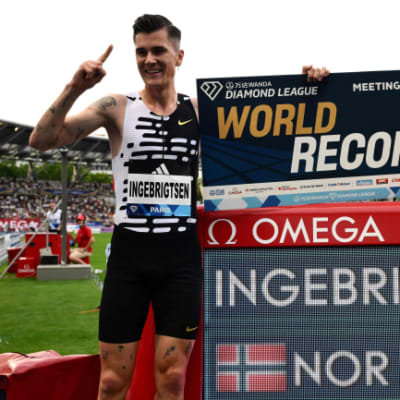 Jakob Ingebrigtsen har slagit världsrekord.